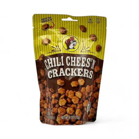 Buc-ee's Chili Cheese 'N Crackers Snack Mix Bold & Cheesy 6oz Bag