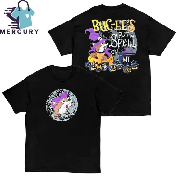Buc-ee’s Halloween 2025 Put A Spell On Me Beaver T-Shirt