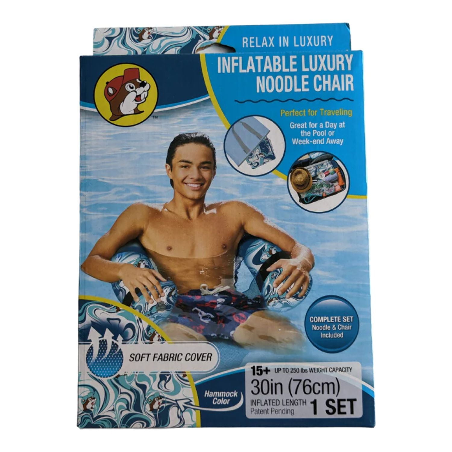 Bucee's Inflatable Luxury Noodle Chair