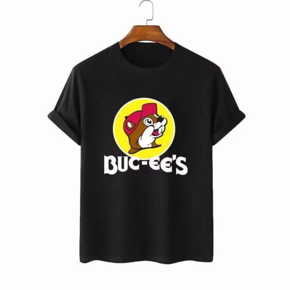Buc-ee’s Logo T Shirt, Black Color, Size M