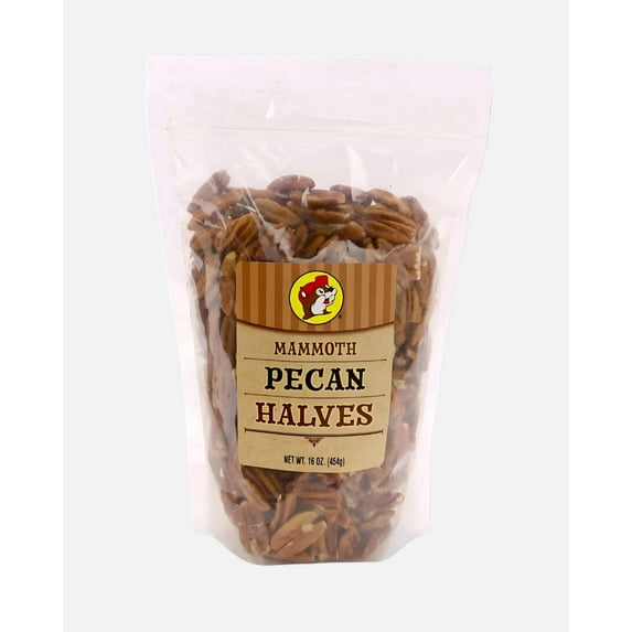 Buc-ee's Mammoth Pecan Halves - 16 oz