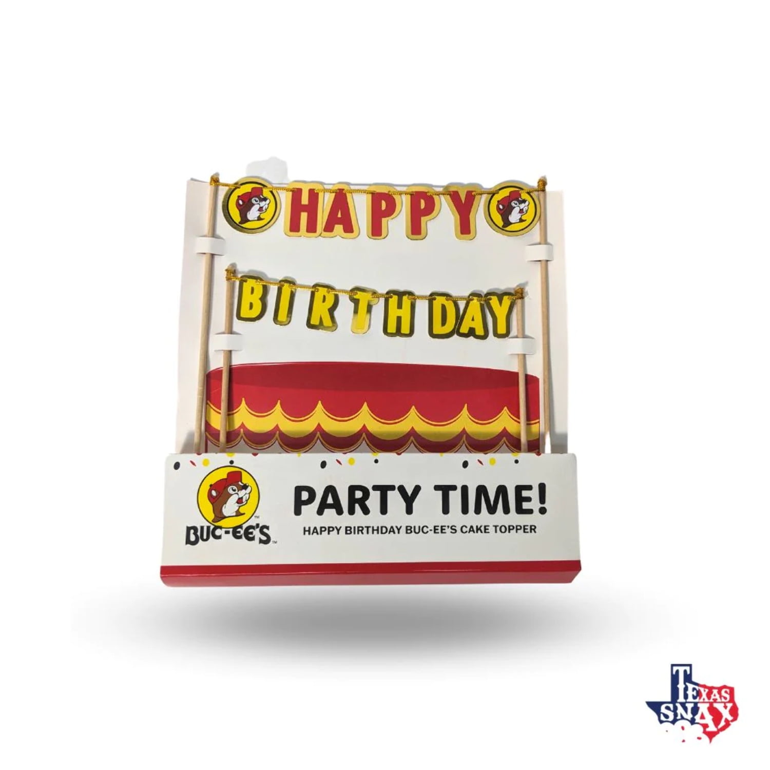 Bucee's Party Cake Topper