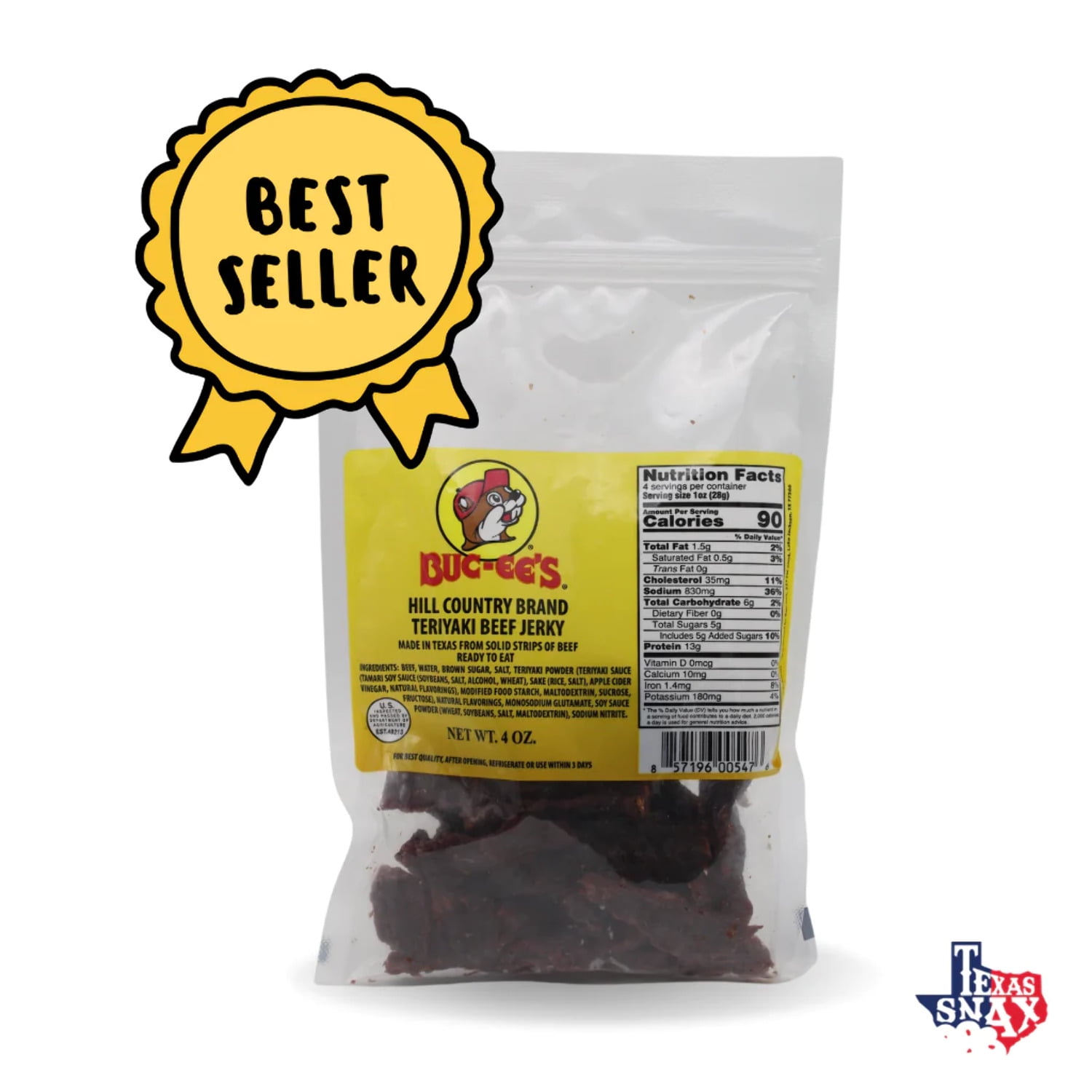 Bucee's Teriyaki Beef Jerky
