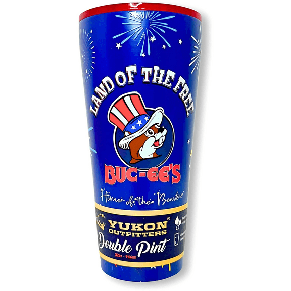 Buc-ee's Tumbler 4th of July, 32 Ounces (2024 Design)