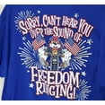 thumbnail image 1 of Buc-ee’s Uncle Sam 4th of July T-Shirt – Freedom Ringing Patriotic Tee, 1 of 4