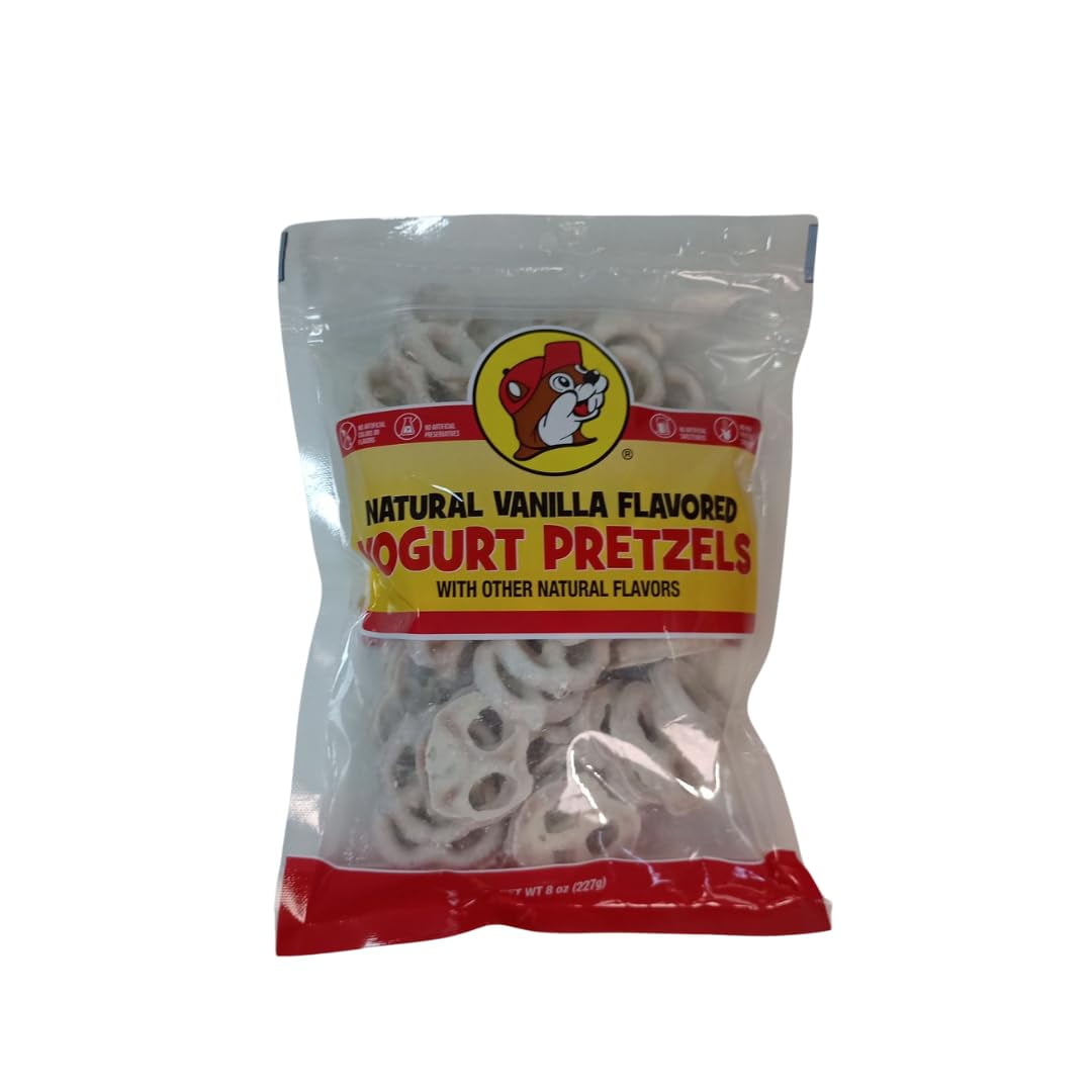 Bucee's Yogurt Pretzels AIF4 5+ Varieties, 8 Ounce (Pack of 1