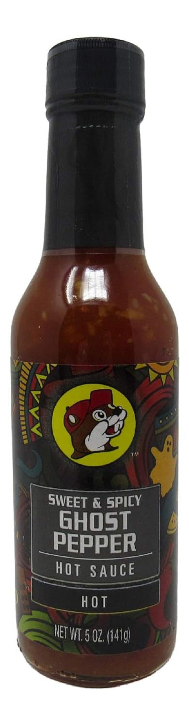 Bucees Gourmet Hot Sauce, Gluten Free, NonGMO Sweet & Spicy Ghost