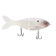 Bucca Brand 6 1 5/8oz Trick Shad Glidebait, Pearl Bone