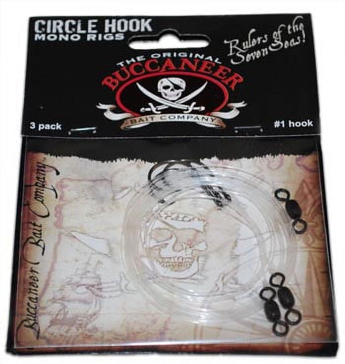 Buccaneer Circle Hook Mono Rig Size 4/0