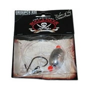 Buccaneer Grouper Fishing Rig 8/0 Circle Hook 8 oz 2 Count
