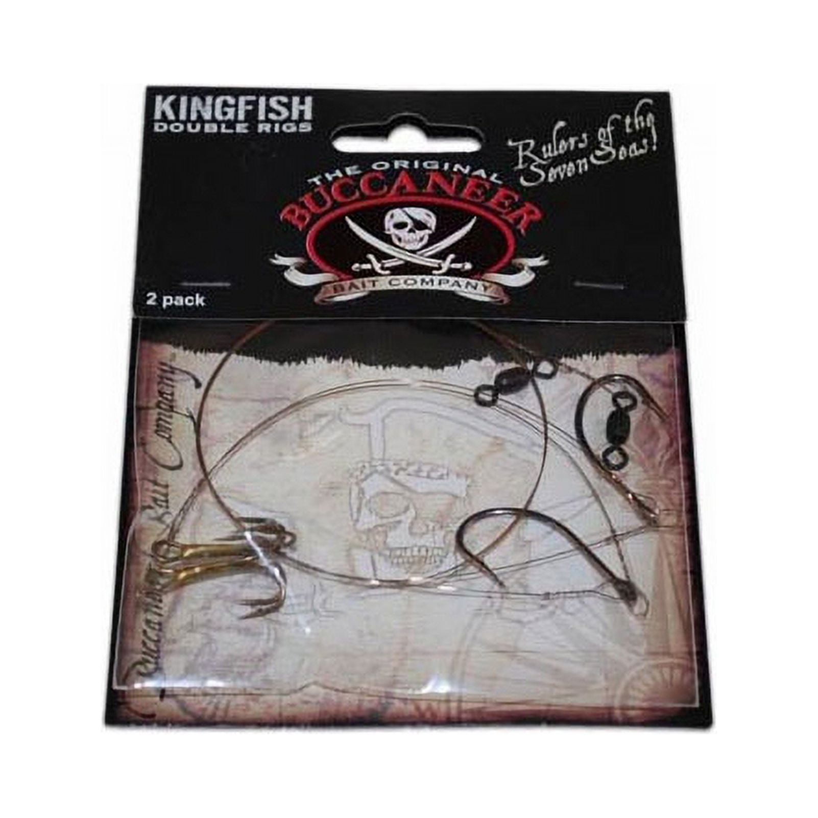 Buccaneer Pro Rig Kingfish Dbl Rig #2-2p - Walmart.com