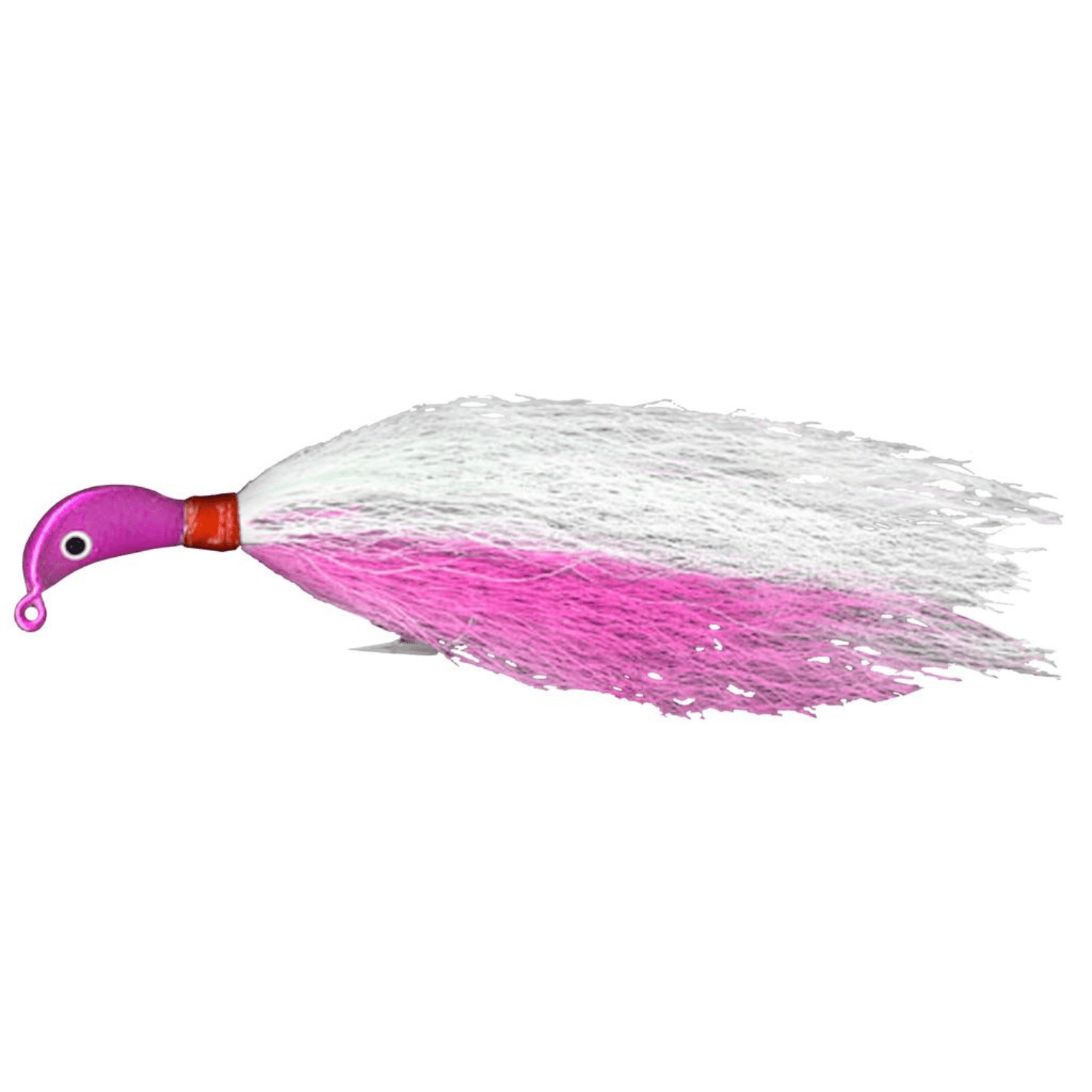 Buccaneer Saltwater Skimmer Jig Fishing Lure 1/2 oz Pink and White