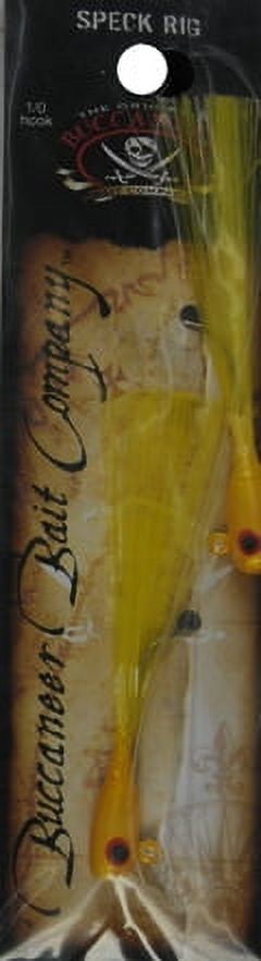 Buccaneer Saltwater Speck Rig, Yellow, 1/8 oz