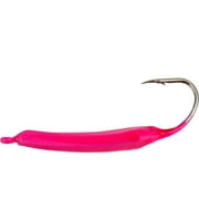 Buccaneer Wiggler Jig with Stinger Hook, Pink, 1/4 oz, 3 Count