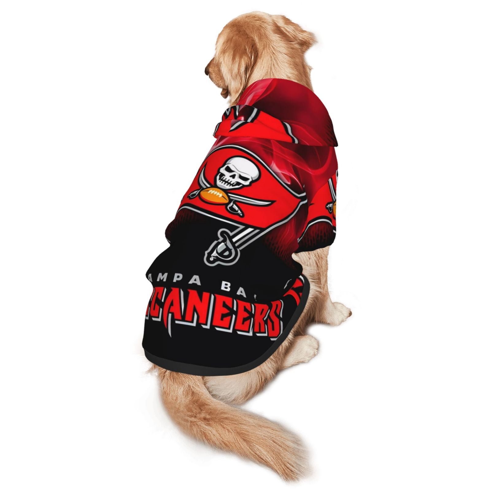 Buccaneers Dog Hooded sweatshirt for Large and mediumsized pet hoodies — free download