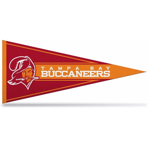 Buccaneers Retro Mini Pennant - 8 Pennants Per Pack