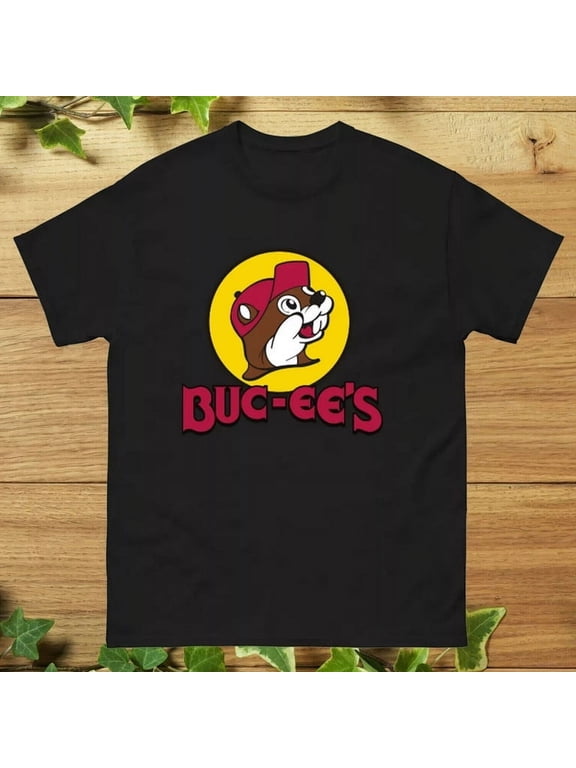 Merchandise Shirt Gift Black Unisex T-Shirt, Buc-Ee'S Restaurant Mens T-Shirt BLACK Color ,Size XL
