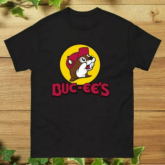 Bucees Merchandise Shirt Gift Black Unisex T-Shirt, Buc-Ee'S Restaurant Mens T-Shirt DARK HEATHER Color ,Size M