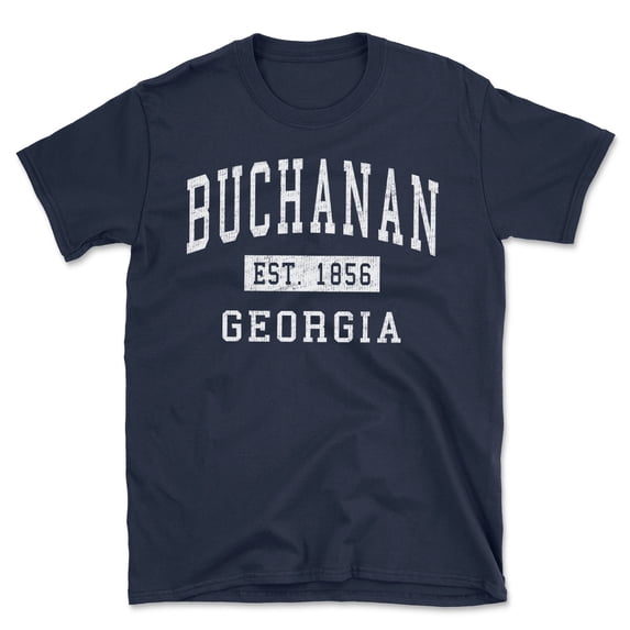 Buchanan Georgia Classic Established Men's Cotton T-Shirt