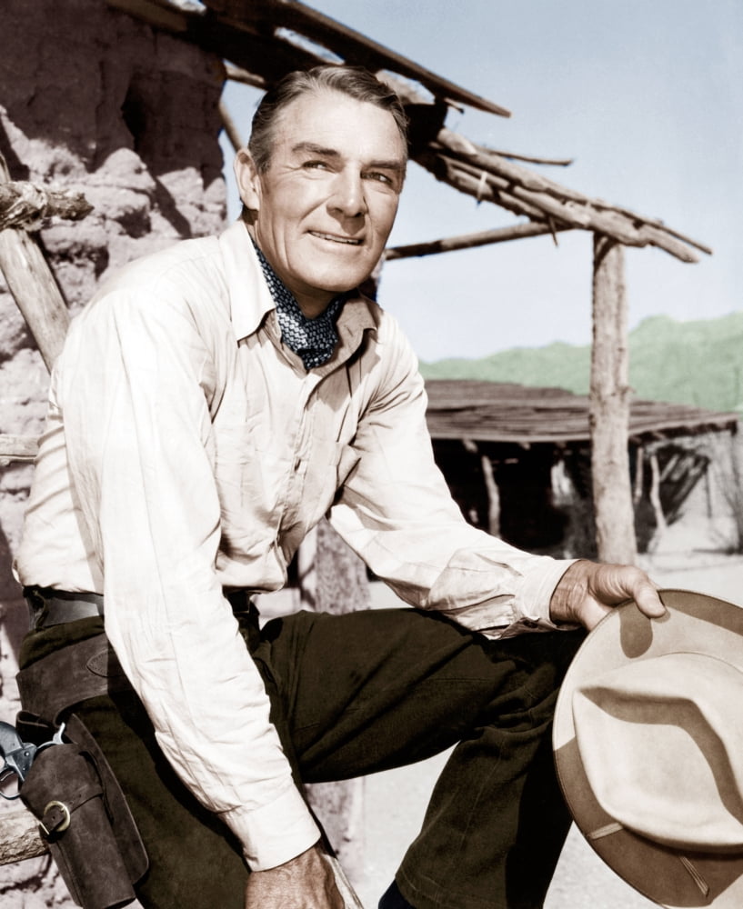 Buchanan Rides Alone Canvas Art - (16 x 20)
