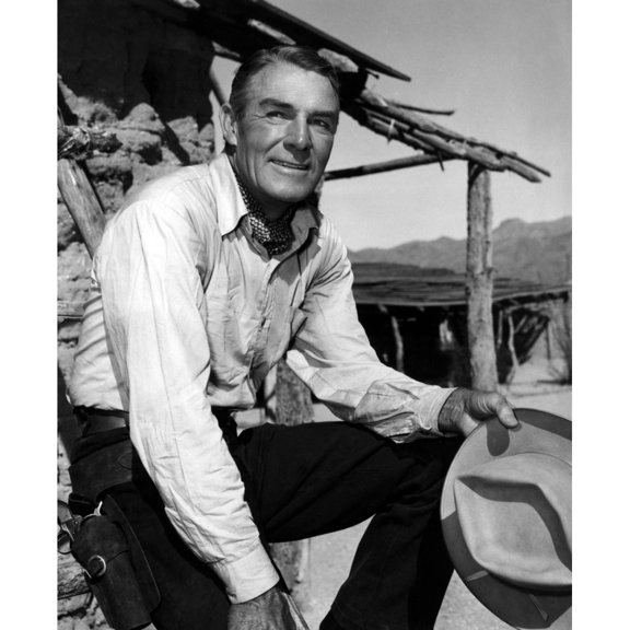 Buchanan Rides Alone Randolph Scott 1958 Photo Print (8 x 10)