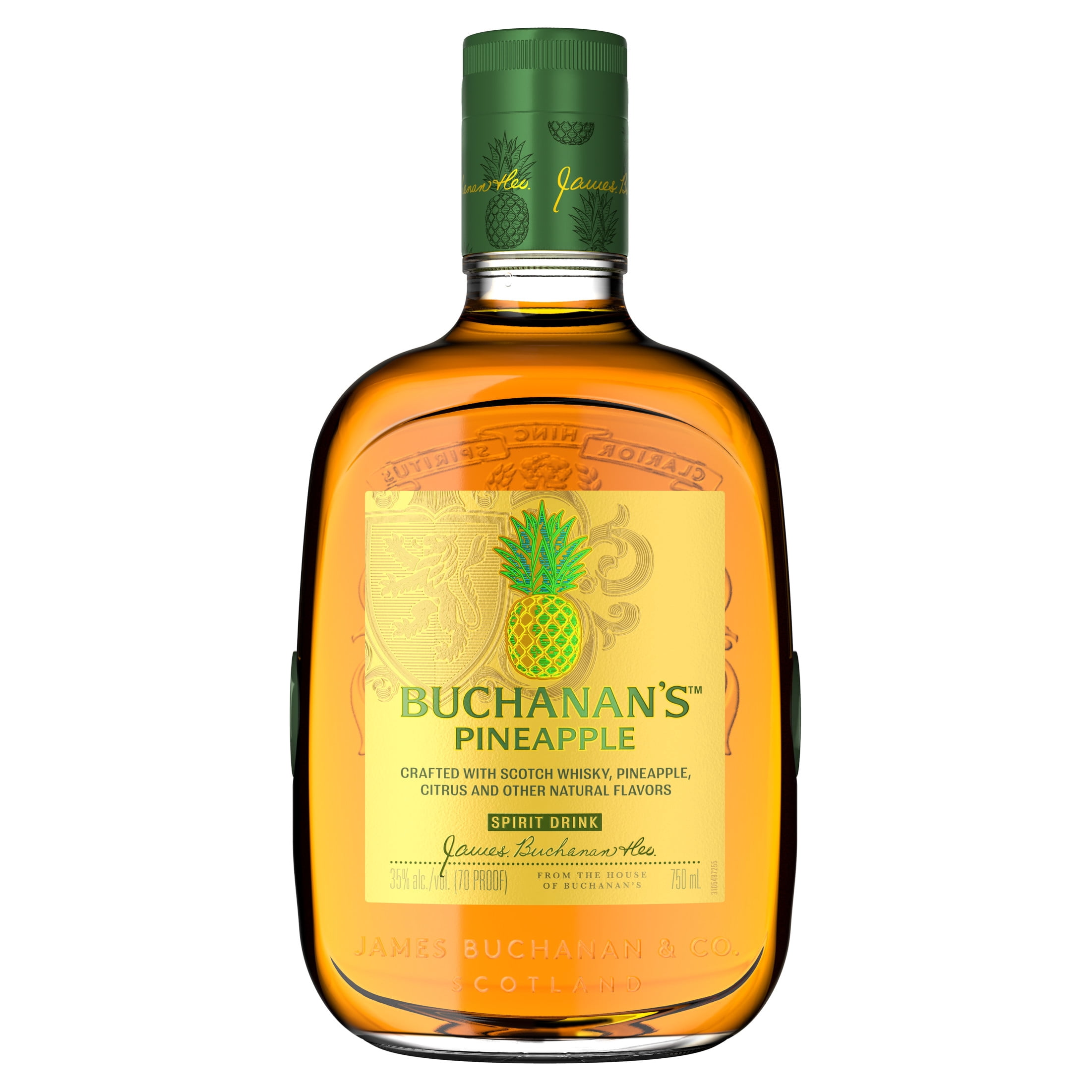 Buchanan's Pineapple Scotch Whisky with Citrus Flavors, 750 ml, 70 Proof