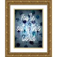 thumbnail image 1 of Bucheli, Amaya 14x18 Gold Ornate Wood Framed with Double Matting Museum Art Print Titled - Youre Out Of This World, 1 of 4
