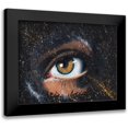 thumbnail image 1 of Bucheli, Amaya 18x15 Black Modern Framed Museum Art Print Titled - Space Eye, 1 of 5