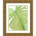 thumbnail image 1 of Bucheli, Amaya 19x24 Gold Ornate Wood Framed with Double Matting Museum Art Print Titled - Eco Friendly Palm, 1 of 4