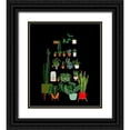 thumbnail image 1 of Bucheli, Jen 12x13 Black Ornate Wood Framed with Double Matting Museum Art Print Titled - Potted Plant Shelf, 1 of 4