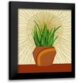 thumbnail image 1 of Bucheli, Jen 15x17 Black Modern Framed Museum Art Print Titled - Snake Plant, 1 of 5