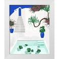 thumbnail image 1 of Bucheli, Jen 15x17 White Modern Wood Framed Museum Art Print Titled - Living In Greece, 1 of 4