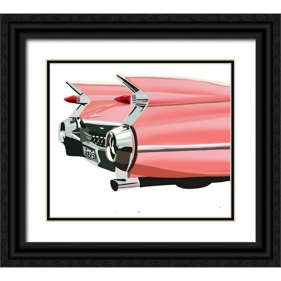 Bucheli, Jen 23x20 Black Ornate Wood Framed with Double Matting Museum Art Print Titled - Retro Classic