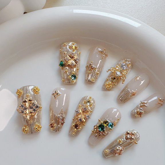 Buchilati Super Gorgeous Fortune Valve Qianjin Drag Sister Manicure Customization