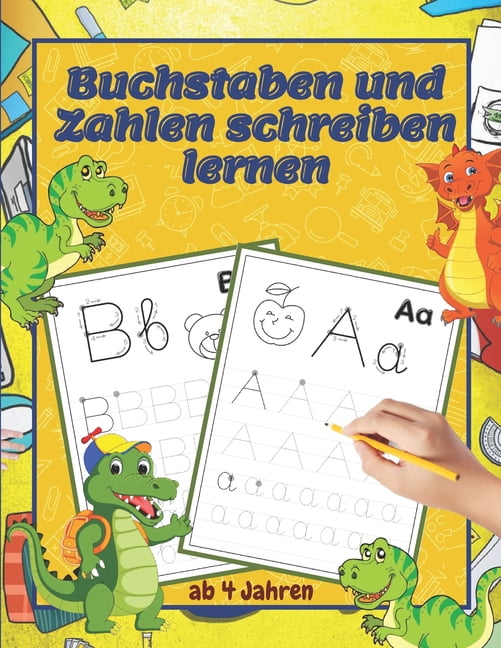 Buchstaben und Zahlen schreiben lernen ab 4 Jahren: Vorschulkinder