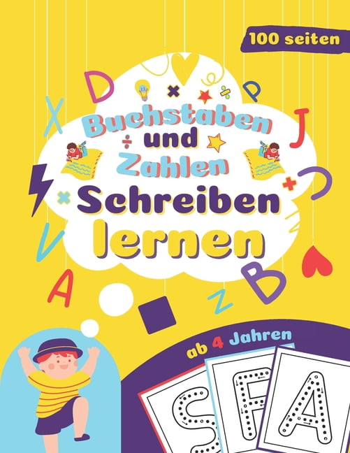 Buchstaben und Zahlen schreiben lernen ab 4 Jahren: Zahlen