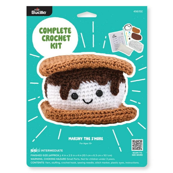 Bucilla Amigurumi Kit-5" - Smores