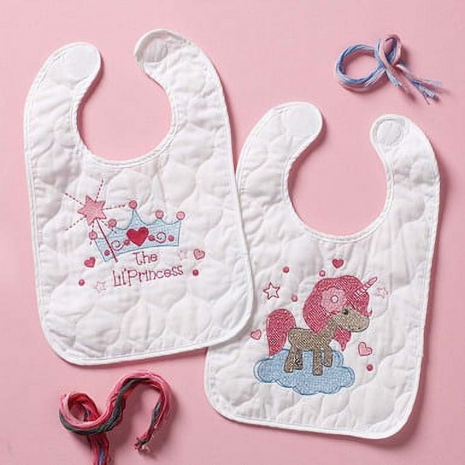Bucilla gardening Bunnies Stamped Cross Stitch Crib Cover Kit 40755 34 X 43  Pre-quilted Just Embroider and Give to the New Baby 