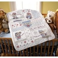 thumbnail image 1 of Bucilla Baseball Buddies Crib Cover Stamped Cross Stitch Kit, 45386 34 by 43-Inch, 1 of 2
