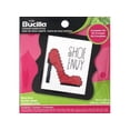thumbnail image 1 of Bucilla Beginner Shoe Envy Cross Stitch Kit with Aida Cloth, Needle, and Cotton Floss, 1 of 4