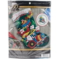 thumbnail image 1 of Bucilla Felt Stocking Applique Kit 18" Long-Choo Choo Santa, 1 of 2