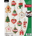 thumbnail image 1 of Bucilla® Gingerbread Santa Felt & Sequin Kit, 1 of 16