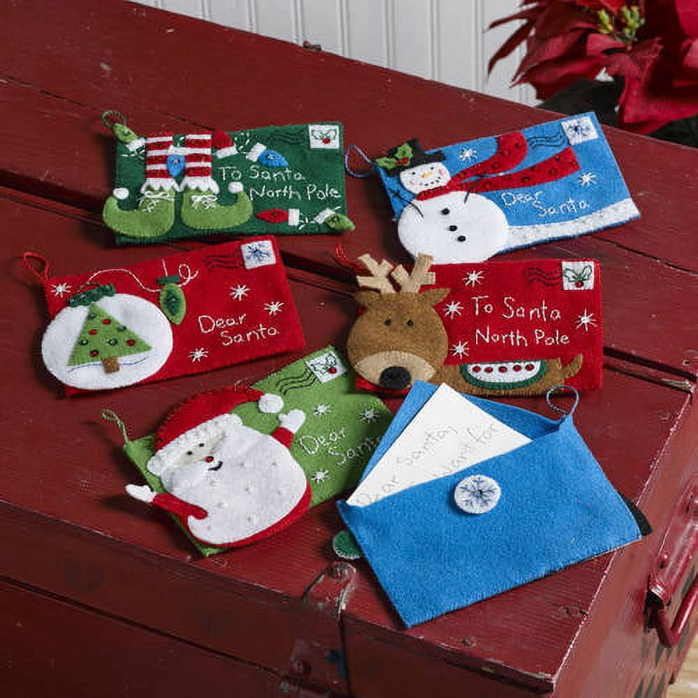 Shop Plaid Bucilla ® Seasonal - Felt - Ornament Kits - Classic