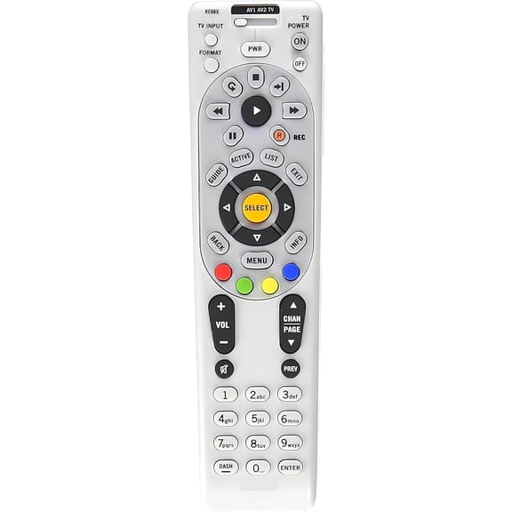 Buck AT&T RC66RX IR/RF Universal Programmable Remote Control  Replacement for R16, R22, H21, H22, H23, H24, HR21, HR22, HR23, HR24, HR34, and C31 Receiver