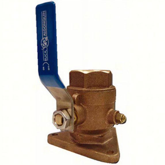 Buck Algonquin 00ASC100LP; Seacock Low Profile 1In