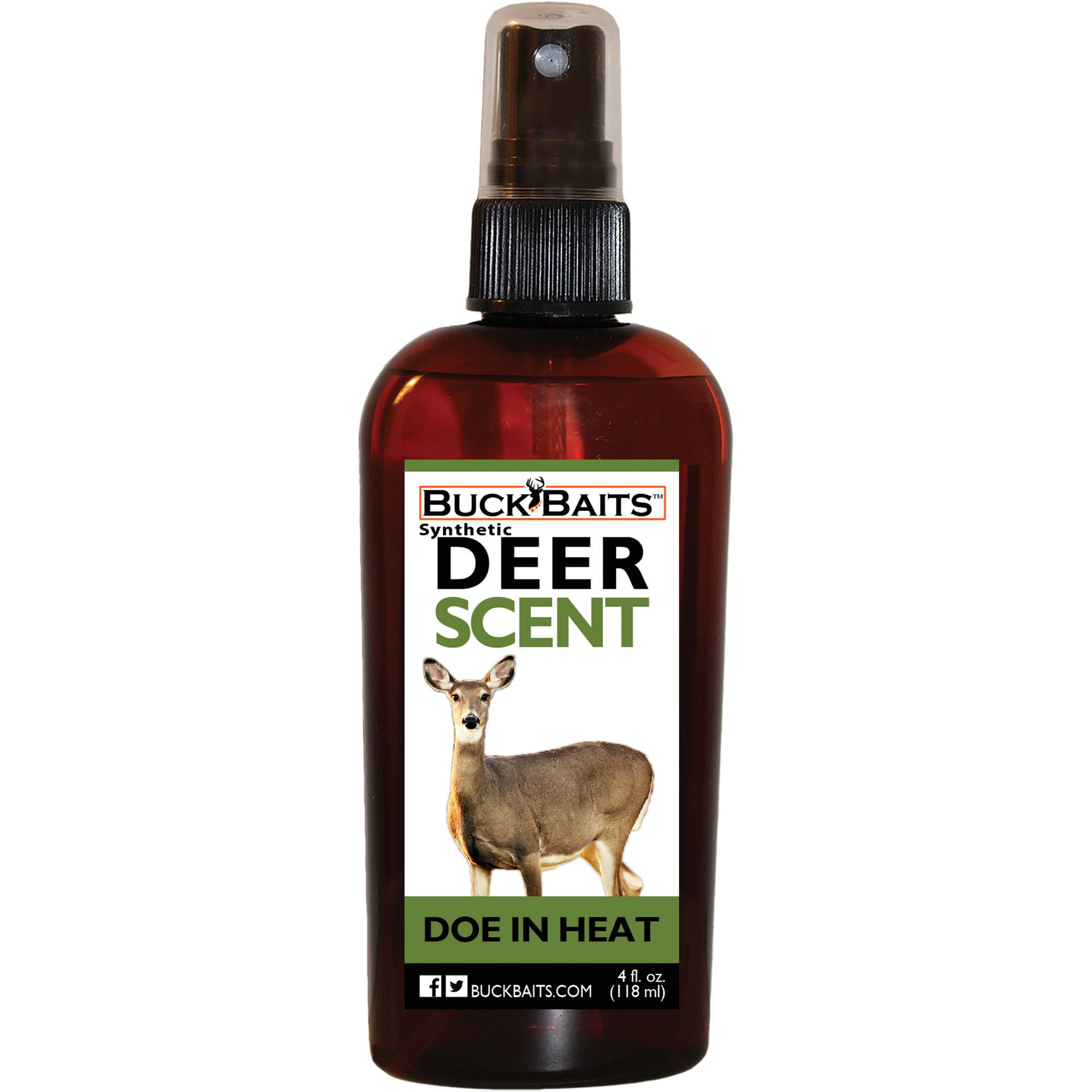 Buck Baits Synthetic Doe In Heat Deer Urine Scent 4 oz.