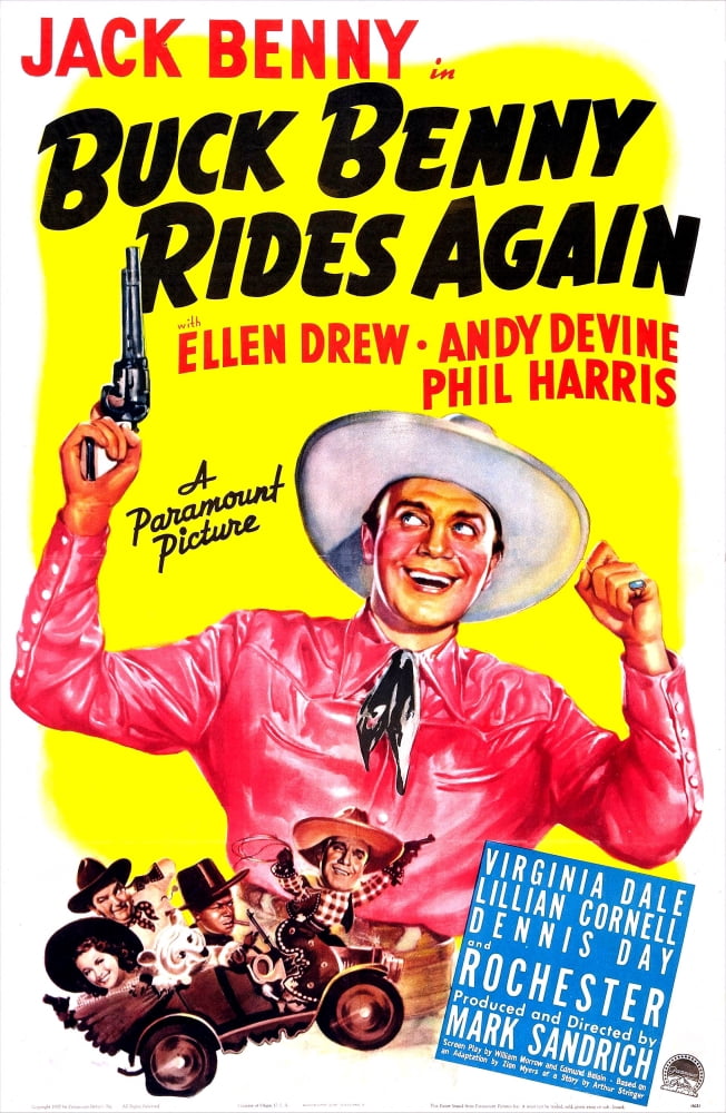 Buck Benny Rides Again U Canvas Art - (11 x 17)