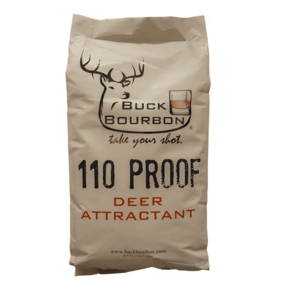 Buck Bourbon 110 Proof Deer Attractant Feed, 25 lb. Bag
