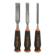 Buck Bros. 74730 3 Piece Comfort Grip Wood Chisel Set