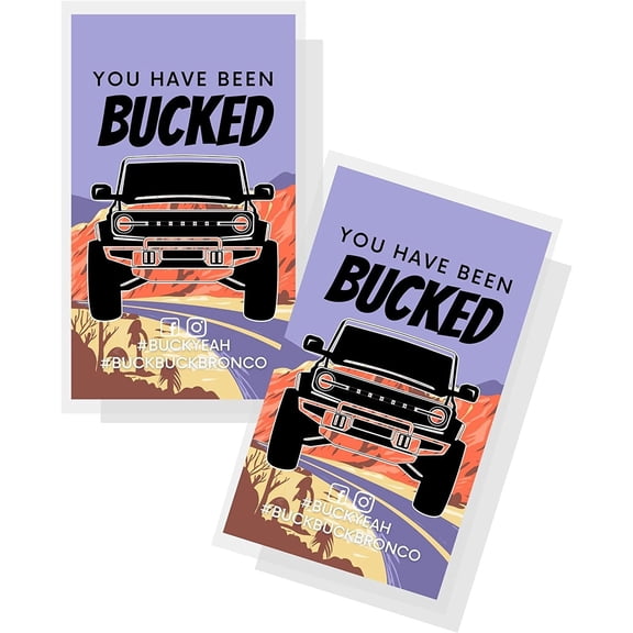 Buck Buck Bronco Youve Been Bucked Tags Cards 50 pack 2x3.5 Red Rock Canyon Desert Sandstone Nevada Colorful Painting Background #BuckBuckBronco SUV Game attach Horses, Rubber Ducks, bracelets